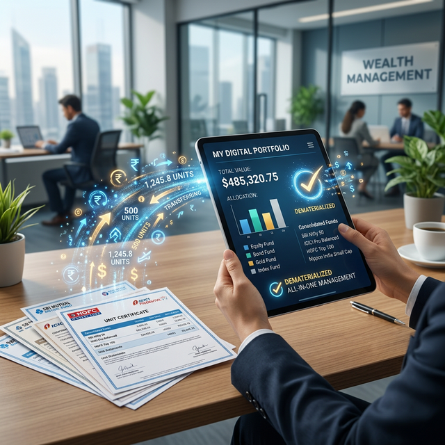 Demat of Mutual Fund Units