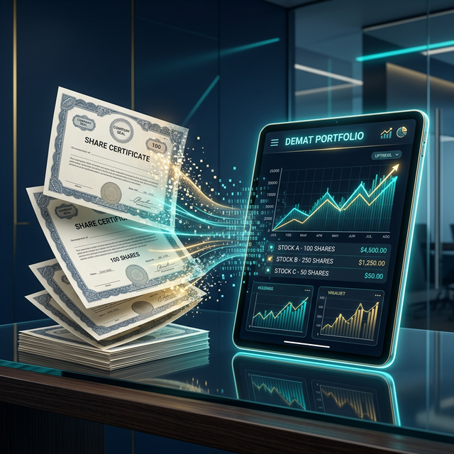 Dematerialization of Physical Shares